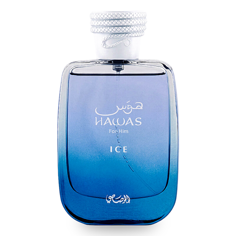 Rasasi Hawas Ice Eau De Perfume Spray para hombre, fragancias de 3,38 oz