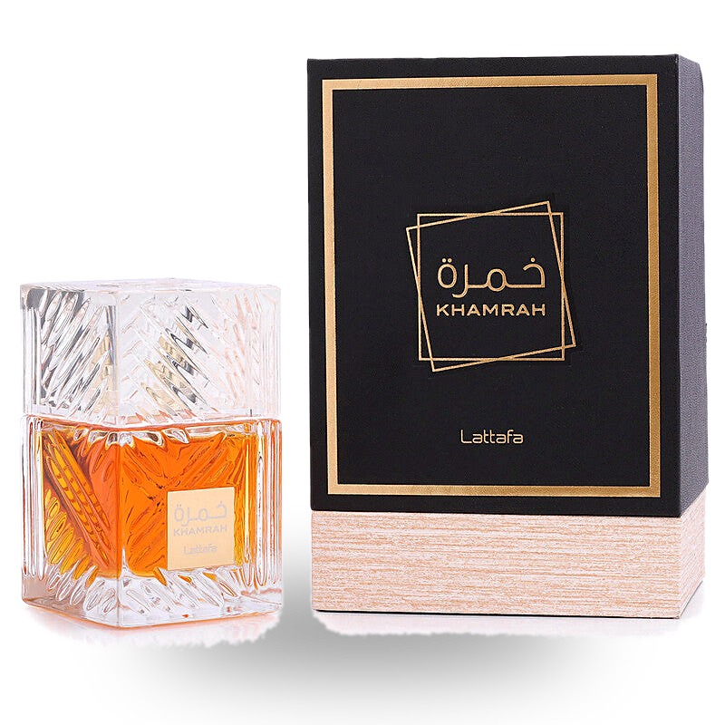 Lattafa Perfume unisex Khamrah EDP en spray de 100 ml (3.4 oz) -