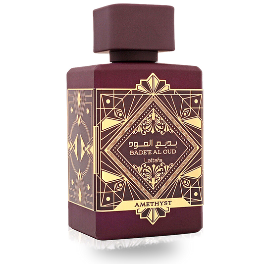 Lattafa Unisex Perfume Bade'e Al Oud Amethyst EDP Spray 100 ml (3.38 oz)