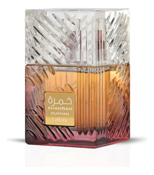Lattafa Khamrah Dukhan Eau de Parfum Spray for Men, 3.4 oz